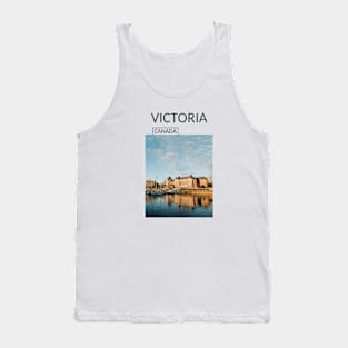 Victoria British Columbia Capital City Canada Souvenir Gift for Canadian T-shirt Apparel Mug Notebook Tote Pillow Sticker Magnet Tank Top